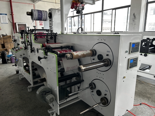 Machine d'impression semi automatique de label de Flexo de 2 couleurs 320mm 80m/minute