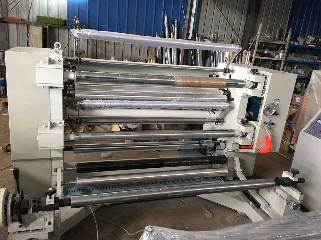 machine de fente de papier de rebobinage de 1300mm, machine de fente verticale de papier d'emballage